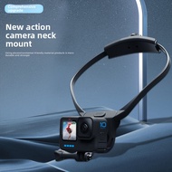Gopro Halter Action Camera Collar Mobile Phone Holder DJ acetion 360 Camera Outdoor Lure Accessories