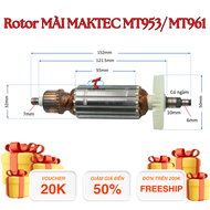 Rotor/ ruột máy/rô mài MAKTEC MT953/ MT961