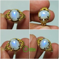 NATURAL BIDURI MOON BLUISH GIRLS RING