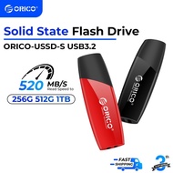 ORICO 128GB I 256GB I 512GB I 1TB USB Solid State Flash Drive Thumb Drive 520MB/s（ORICOUSSDS）