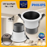 Philips LED Semi Recessed G2 LED Eyeball RS280 7W 11W Recess Eye Comfort Spotlight Coolwhite / Warmw