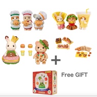 Sylvanian Families Japan official store exclusive dolls &amp; pans + free gift sets