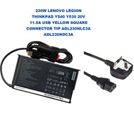 Slim Type Lenovo 20V 11.5A 230W USB Type with pin ADL230NDC3A 00HM626 LEGION Y540 Y740 P70 Y7000 Y70