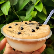 DALGONA BOBA PUDDING SLIME