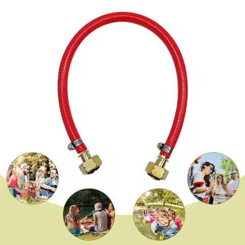 LPG Tank Mutual Inflation Connector Eastern European LPG Refilling Bridge Joint Rubber Hose Outdoor 