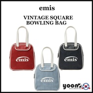 [emis] VINTAGE SQUARE BOWLING BAG_From Korea