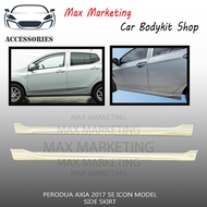 PERODUA AIXA 2017 SE ICON MODEL SIDE SKIRT MATERIAL ABS