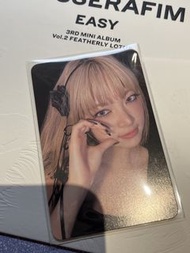 LE SSERAFIM EASY Eunchae 小卡