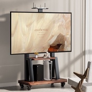 32-100 Inches TV Stand with Wheels,90 Degree Rotation TV Holder TV Moving Stand All-in-One Machine S