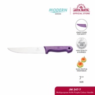 JAYA MATA Multipurpose Knife Purple Colour Handle (7") JM247-7