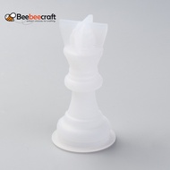 1pc Chess Silicone Mold Family Games Epoxy Resin Casting Molds for DIY Kids Adult Table Game King White 67x36mm Inner Diameter: 25mm