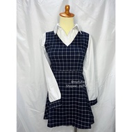 [READY Daily Kawaii Y2K Coquette Mori Goth Vintage Jirai Kei Outfit] Sijihong One-piece Jumpskirt Pl