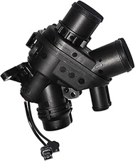 Engine Coolant Thermostat Housing Assembly LR117568,Compatible with Land Rover Jaguar Velar LR4 Disc