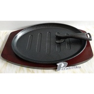 Steak Plate Oval TW/ Hotplate Plate Oval Cafe Steak Plate