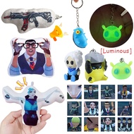 VALORANT Jett with Sound Plush Toy VALORANT Game Peripheral Plush Keychain Gift