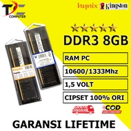 RAM PC DDR3 8GB Memory PC DDR3 PC12800/10600 - Samsung