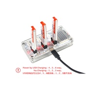 Kingkong tiny 7 6X 7X 1S Hollow Cup 6-way USB XT60 Battery Charger 1s Charger