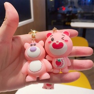 Bunny bear keychain with beautiful string