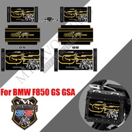 For BMW F850GS F850 GS GSA Topcase Trunk Luggage Aluminium Adventure Side box Stickers Tuck box Deca