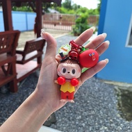 Labubu พวงกุญแจ Pop Mart แท้ มีกล่อง มีการ์ด พร้อมส่ง