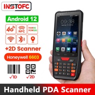 Android 12 Handheld Terminal & 1D/2D Barcode Honeywell Scanner PDA Data Collector Inventory