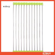 [EY] Foldable Stainless Steel Home Kitchen Dish Drainer Sink Drying Rack Sorting Tray