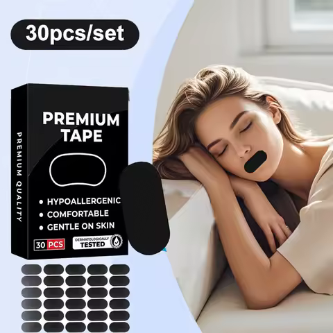30/90/240Pcs Mouth Tape Sleeping Keep Mouth Close Prevent Snoring Gentle Sleep Strip for Home Travel