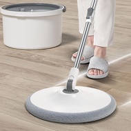 Spin Mop 360° Rotate Dirty Clean Water Detached Mop and Bucket Set Self Wash Spin Mop Adjustable Long Handle