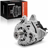 A-Premium Alternator Compatible with Audi Q7 2009-2010 3.6L 4.2L, 12V 180A 7-Groove Clutch Pulley Cl