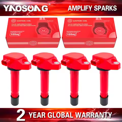 4Pcs For Honda Civic Gen 8th 1.8 2.0 Ignition Coil CRV CITY Accord 2.0 SPIRIOR R18A1 R20A1 R20A3 R20
