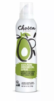 Chosen Foods - 134g 牛油果油 鱷梨油噴霧 噴裝 氣炸鍋 素食, 非基因改造 平行進口