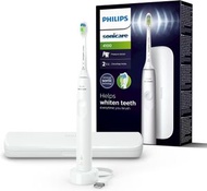 飛利浦 - Philips Sonicare 電動牙刷，配備 1 支 W2 白色聲波刷頭,超薄旅行盒和 USB 充電器（型號 HX3683/33） 平行進口
