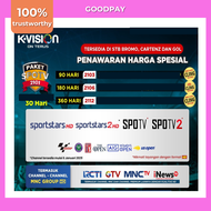 PAKET SPOT TV  K VISION(Bromo/GOL/Cartenz/Gardiner/Optus/LG-Sat)