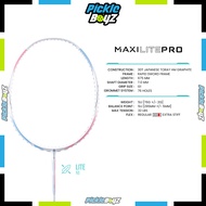 Protech MAXILITE PRO Lite Series Badminton Racket WHITE PINK 5UG1 MAX 32LBS