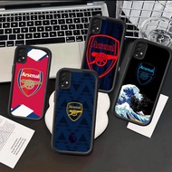 RK2 A-Arsenal-FC hp Plating Casing for Xiaomi Redmi Note poco 13 A3X X6 A3 X6NEO 14 Plus5G C61 X3 9A