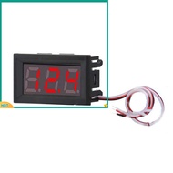 【RX0】 0.56 inch 3 Wire LED Digital DC Voltmeter DC0V-30V Reverse Connection  for Protection