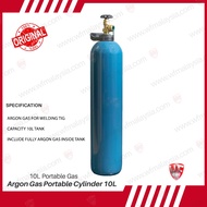 Portable Argon Gas 10L TIG Welding Stainless Steel Welding Gas / Mini Argon Gas / TIG GAS / Gas tong Argon )