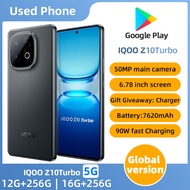 SmartPhone iQOO Z10 TURBO 5G 6.78 inch 50MP CAMERA MediaTek Dimensity 8400 Full Blood Version 12GB+2