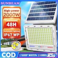 Solar Light Solar Flood Light outdoor waterproof solar led light with remote IP67