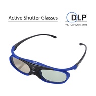 JX-30 3D DLP-Link 96Hz / 144Hz USB Rechargeable Shutter Glasses for Projector