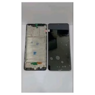 LCD PLUS FRAME SAMSUNG GALAXY A31 2020 A315 CAN FINGERPRINT ORIGINAL