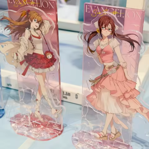 Bilibili Goods Acrylic Standee Evangelion Eva Sea Breeze Series Anime Character Desktop Decoration F