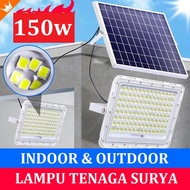 LAMPU SOROT TENAGA MATAHARI LED - PANEL SURYA 60W 100W 150W / LAMPU LED TENAGA SURYA / SOLAR PANEL