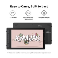 Huion Kamvas 13 () ,,Cosmo Huion Kamvas 13 (Generasi 3) Paparan Pen Lukisan, Tanpa Stand Boleh Laras