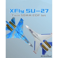XFly Su-27 Twin 50mm EDF Jet 4S RC plane turbine fixed wing aircraft Remote Control Model