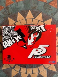 PS4 女神异闻录5限定版 P5 20周年 豪华版 带原声CD设定集 PS5可*
