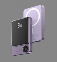 (紫色) Q9 20w Plus 10000mAh Super Power Bank  無線磁吸充電器