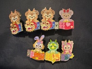 可議）Disney pin 龍年 徽章 Duffy May Olu Stella toni cookie bell