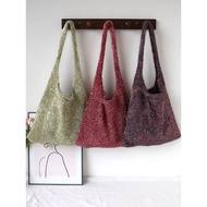 Ins Blogger Blogger BlingBling Shiny Sparkling One-Shoulder Underarm Bag Autumn Winter Korean Style 