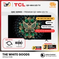[FREE 5 YEARS WARRANTY] TCL 55"/65"/75"/85"/98" Q6C QD-Mini LED 144hz Refresh Rate, 288hz  Dolby Atm